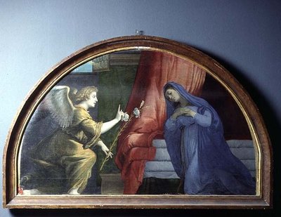 The Annunciation by Lorenzo Lotto